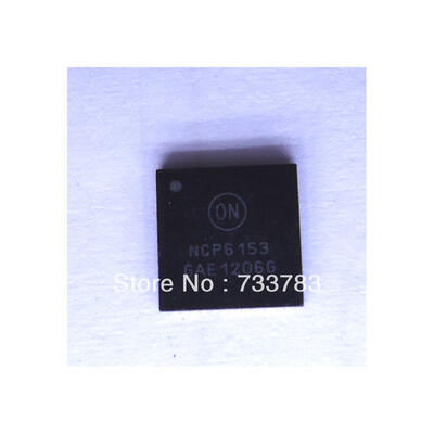 

5pcslot NCP6153 Dual Output 34 Phase 10 Phase Controller with Single SVID Interface for Desktop&Notebook CPU Applications