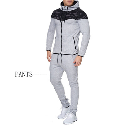 

New Men' Fashion 2 Parts Hooded Sweatshirt and Sport Pants Set