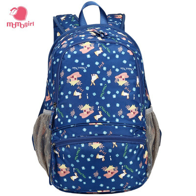 

MOMOgirl Moody Girl Fairy Series Cute Fresh Student Shoulder Bag M5114 Dark Blue Fairy Tale
