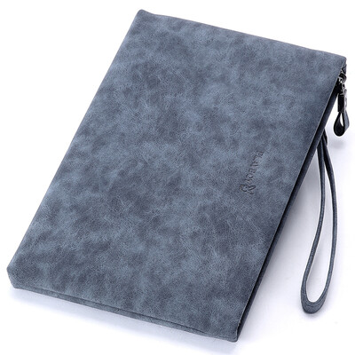 

Playboy PLAYBOY handbag male large capacity Korean fashion business casual long hand envelope bag PCA7731-7B black