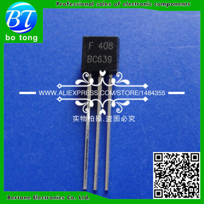

1000PcsLot Triode BC639 1A80V NPN transistor TO-92