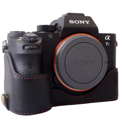 

Кожаная кожа KYOTSU Sony A9 Чехол A7R3A7M3 Половина A7Riii Корпус Черный