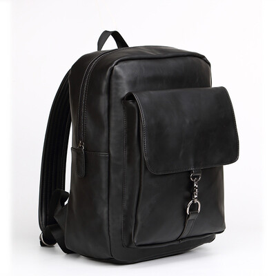 

New Leather Backpack Rucksack Korean Fashion Mens Knapsack Vintage Crazy Horse Daypack Bag