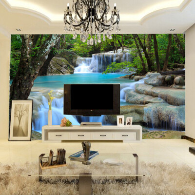 

Custom 3D Stereoscopic Photo Wallpaper Bedroom Living Room Sofa TV Background Wallpaper Non-woven Wallpaper Nature Landscape