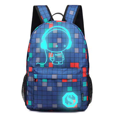

Fashion trends night sky shoulders men&women Korean&Korean sports backpack junior high school students schoolbag ca
