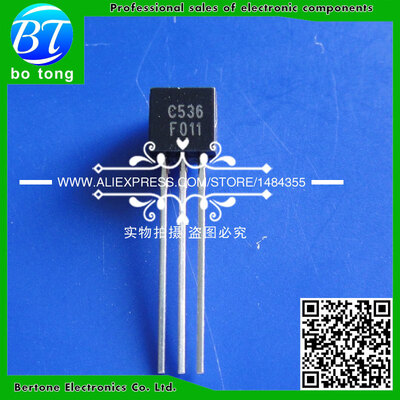 

1000PCS 2SC536F C536 TO-92 Transistors