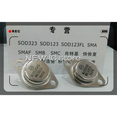 

50pcs/lot MJ15004G MJ15003G TO-3 ON (25pcs+25pcs=50pcs/lot MJ15004/MJ15003) Free Shipping