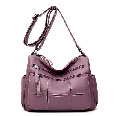 

Handbags 2018 new fashion women bag middle-aged ladies bag wild shoulder Messenger bag large capacity soft PU big bag