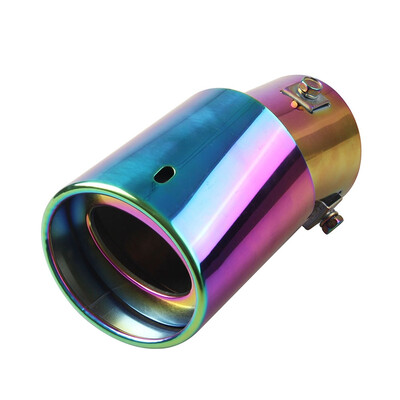 

Ryanstar 2.5 " Neo Chrome Car Vehicles Exhaust Muffler Stainless Steel Exhaust Pipe