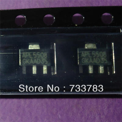 

5pcs/lot APL5508 Low IQ Low Dropout 560mA Fixed Voltage Regulator