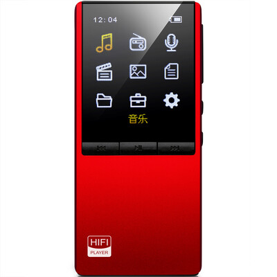 

Лунный свет F108 MP3 MP4 Металлический красный Bluetooth HIFI Lossless Player Двойные наушники Студент доступен
