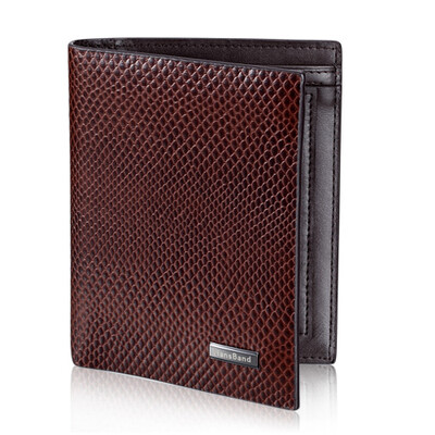 

HansBand® Free Shipping High quality New Hot Mens Genuine Leather Wallets Pockets Card Men Card Holders Purse Money Clips