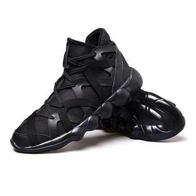 

2018 New Arrival Mens Breathable Running Shoes Male Shoes Men Sneakers Slip-On Comfortable Shoes Medium cut Sport Shoes