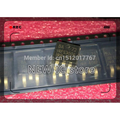 

20pcslot IRFS3006TRPBF IRFS3006TR IRFS3006PBF IRFS3006 FS3006 MOSFET N-CH 60V TO-263 D2PAK Free Shipping 100 NEW IC