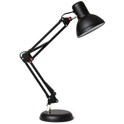 

Jingdong Supermarket Daoyuan bright eyes American LED table lamp 3W warm light work students learn long arm folding metal office bedroom bed reading lamp MT-302D