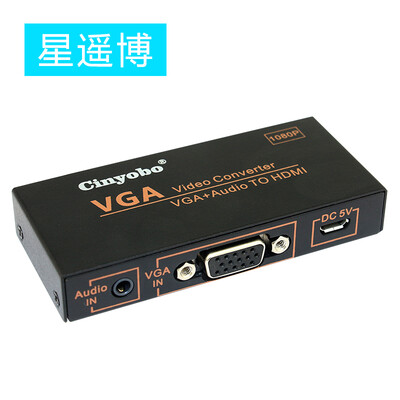 

Chongbo Cinyobo CYB-ZHQ-19 VGA to HDMI ConverterAdapter Adapter Computer TV Display Projector Converter