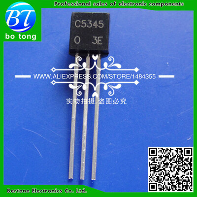 

Free Shipping 100pcslot 2SC5345 C5345 TO-92
