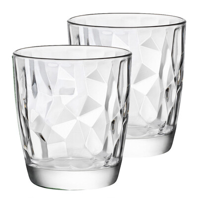 

Jingdong Supermarket] Bormioli Rocco Italian imports of lead-free glass cup of fruit juice cup 390mL transparent * 2 sets