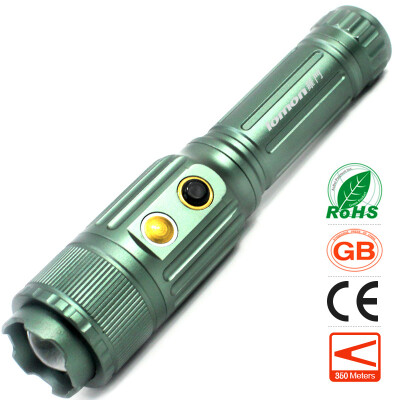 

Induction Electric Zoom LED Flashlight CREE T6 Long Range Fishing Camping Portable Light 1000 Lumens 10W Olight Torch