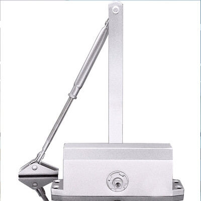 

Yuhuaze door closer hydraulic buffer adjustable rental room home automatic door closer medium weight 35-75kg
