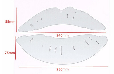 

3D 4-color Mouth Shape Acrylic Wall Sticker Home Decor