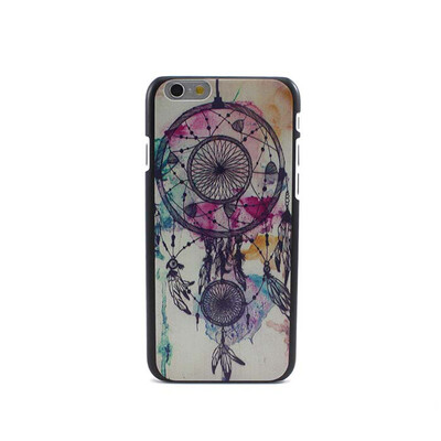 

Модные готической панк-мультфильм Pattern задняя крышка телефона случая кожи iPhone 6 4.7 "- два мяча