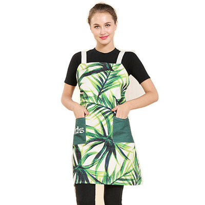 

Женщины Bib Кухня, Хлопковое белье Фартук с карманом, Прочный удобный симпатичный фартук для кулинарии, выпечки