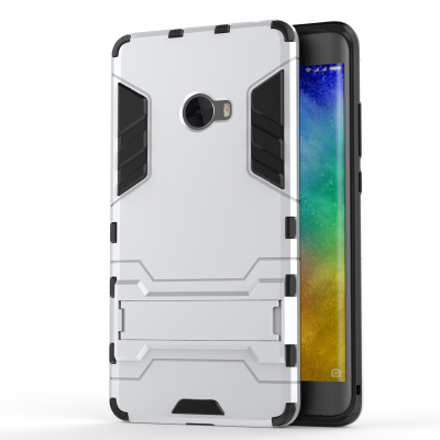 

Shockproof Ultra-thin Armor Plastic TPU Back Case Cover with Stand Holder Phone Case for XIAOMI Note 2