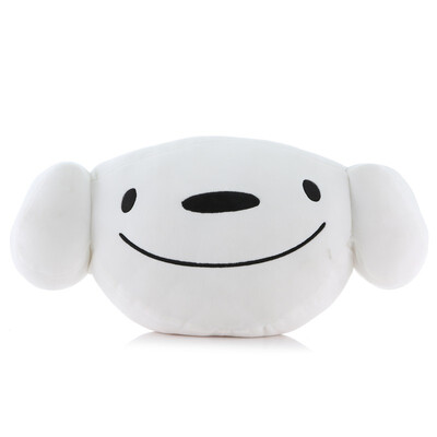 

JOY STUDIO Jingdong mascot plush doll pillow cushion napping pillow car home suitable for skin super soft island velvet baby-grade padded cotton gift