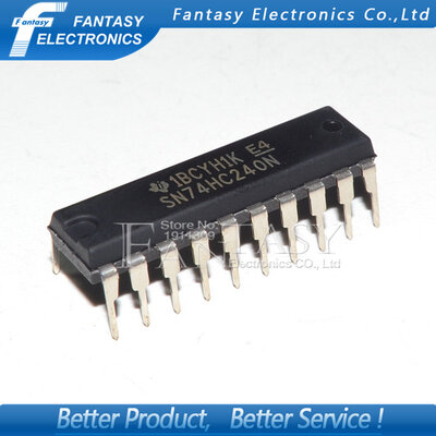 

50PCS SN74HC240N DIP20 SN74HC240 DIP 74HC240N 74HC240 new and original IC free shipping