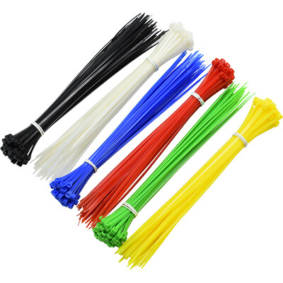 

Kraftwell self-locking nylon cable ties with cable ties 36250mm 300 sticks red blue yellow rate black white six colors each OT2794