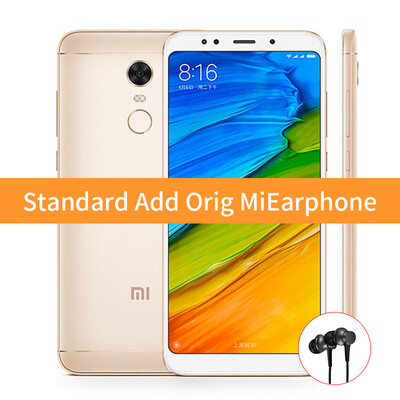 

Глобальная Версия Xiaomi Redmi 5 Plus 4GB 64Gb смартфон 5.99 " полноэкранный Snapdragon 625 Octa Core 12MP камера Мягкие тона селф