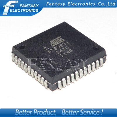 

10PCS AT89S51-24JU PLCC AT89S51-24 PLCC44 AT89S51 new and original IC free shipping