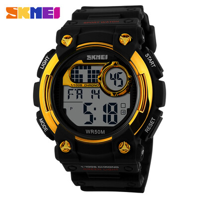 

Mens Fashion Sporty Design LCD Screen Digital Waterproof Wrist Watch