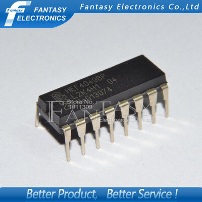 

10PCS HEF4049BP DIP HEF4049 DIP16 new and original IC free shipping