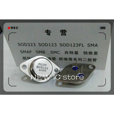 

10PCS/lot 100% new original BUS13A 15A 1000V 175W TO-3