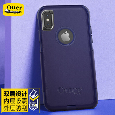 

OtterBox New Apple X iPhone X Commuter Wearable Phone Case Cover for Apple iPhone 10 Ink Blue