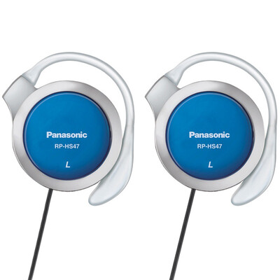 

Panasonic (Panasonic) RP-HS47 синий ухо висит спортивная гарнитура носить удобные ультратонкие ультра-светлый дизайн ясный и полный звук