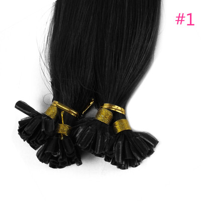 

Iwona 100 Brazilian Virgin Remy Hair Straight Nail Tip 1gs 100g Human Hair