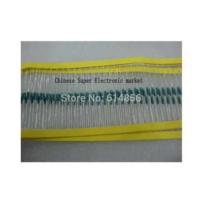 

200PCS 14W Watt 12K ohm 12K Metal Film Resistor 025W 1 ROHS