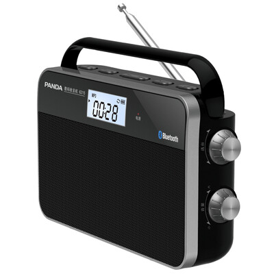 

PANDA 6210 Портативная плата Bluetooth для зарядки Мини-динамик FM-тюнер Pocket Pocket (черный)