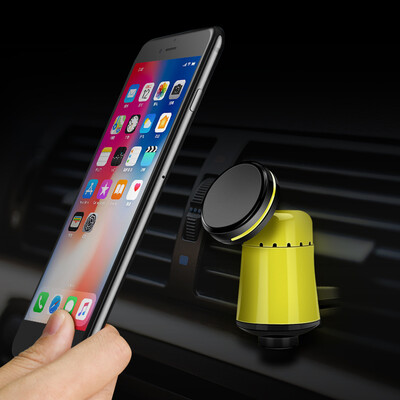 

Ai Difan car phone bracket car air outlet air conditioning mouth aromatherapy mobile phone bracket magnetic mobile phone navigation bracket I-A08