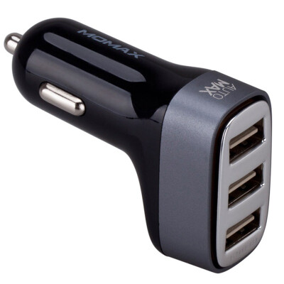 

MOMAX multi-port car charger