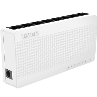 

Tenda (Tenda) S108 8-портовый коммутатор домашнего коммутатора с быстрым переключением сетевого коммутатора сетевого сетевого распределителя