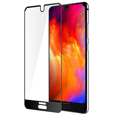 

MEIYI Sharp S2S3 Mini Tempered Glass Screen Protector Covering Full Screen BlackBlueGold