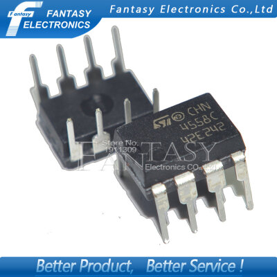 

10PCS TJM4558CN DIP8 TJM4558 DIP 4558C TJM4558C new and original IC free shipping