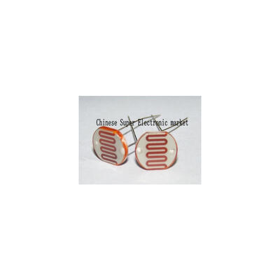 

100PCS Light Dependent Resistor LDR 12MM Photoresistor 12516