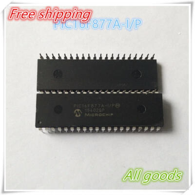 

Free Shipping 20pcslots PIC16F877A-IP PIC16F877A PIC16F877 16F877A-IP DIP-40 100 New original IC