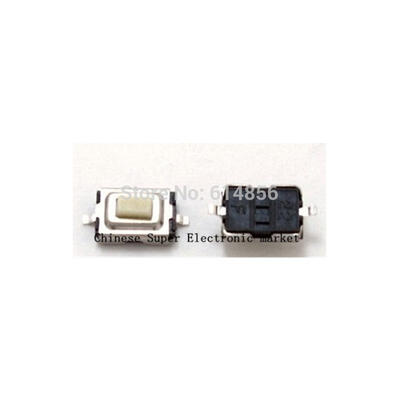 

100PCS 3*6*2.5 mm 3*6*2.5 mm 3*6*2.5H SMD White Button switch key switch Tact Switch