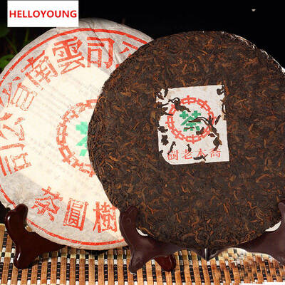 

C-PE020 Chinese pu er cha in 30 years of superior grade Chinese Yunnan Puer tea health food 357 grams of cooked green puer tea